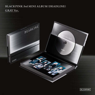 블랙핑크 (BLACKPINK) - 3rd MINI ALBUM [DEADLINE] GRAY Ver.