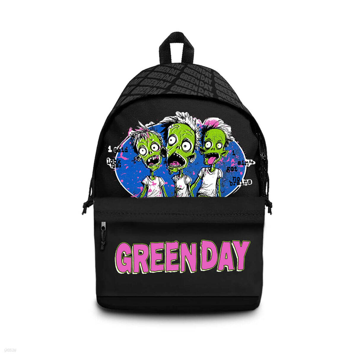 Green Day (그린 데이) - Zombie Logo 백팩 [Backpack]