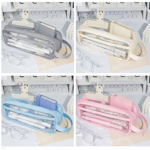 YES24발송 GIFT상품 [예스24배송] 썸라이크 내맘대로 커스텀 투명창 파우치