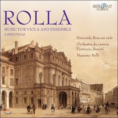Simonide Braconi Ѷ: ö ӻ   (Rolla: Music for Viola and Ensemble)