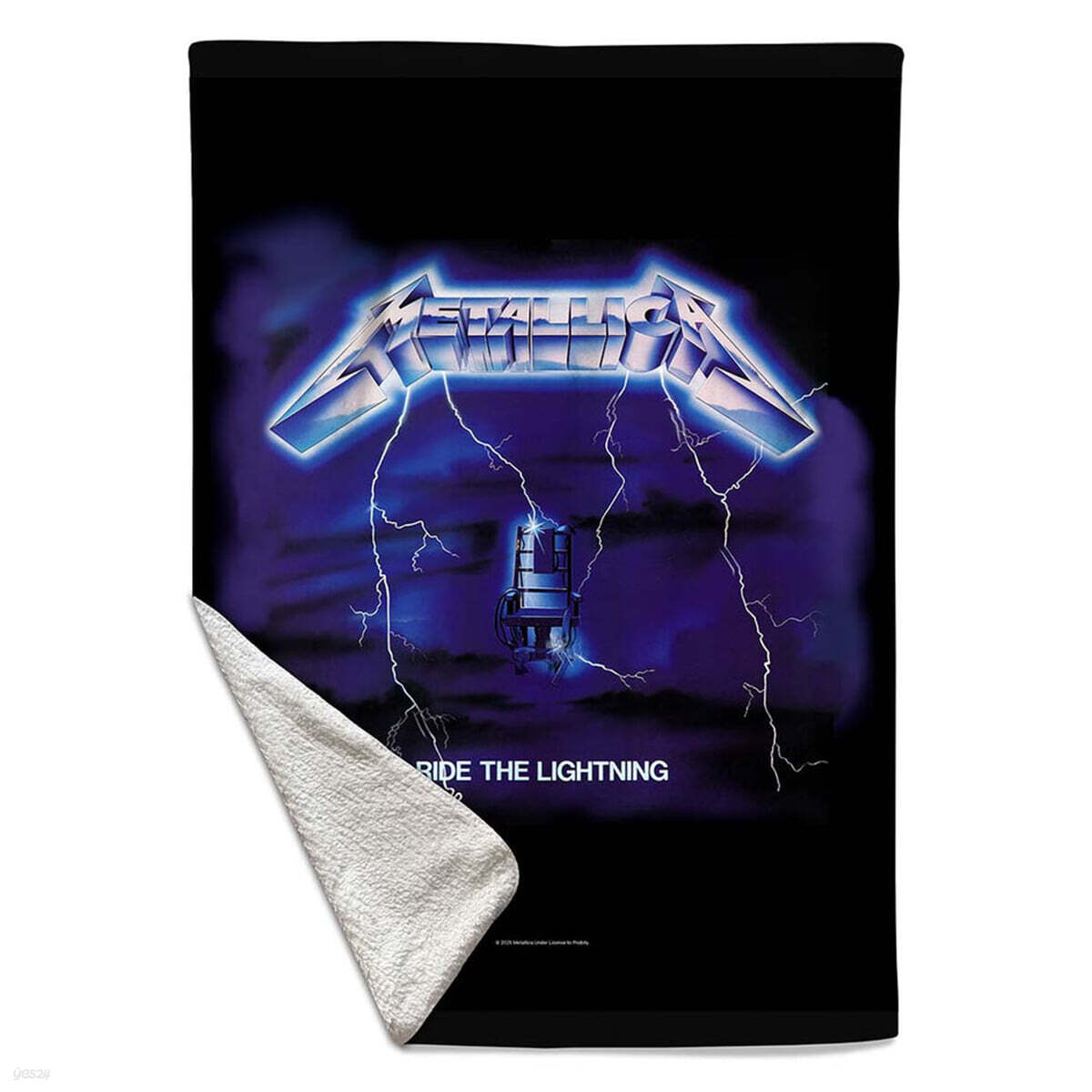 Metallica (메탈리카) - Ride The Lightning 담요 [Sherpa Fleece Throw]
