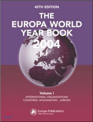 Europa World Year Book 2004
