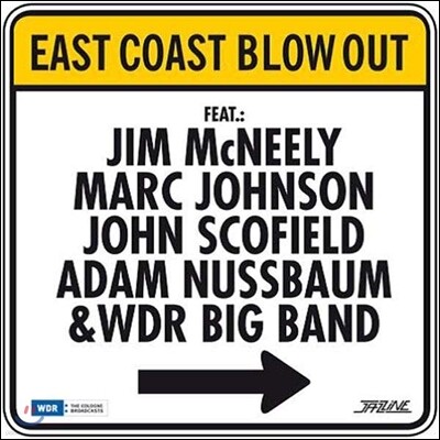 Jim Mcneely, Marc Johnson, John Scofield, Adam Nussbaum — East Coast Blow Out 앨범 커버