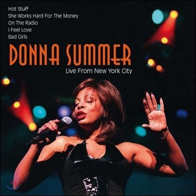 Donna Summer — Live From New York City 앨범 커버