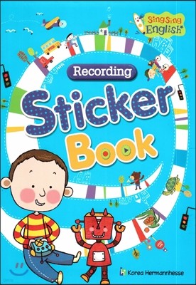 SingSing English Recording Sticker Book ž ڵ ƼĿ 