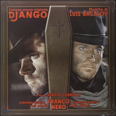 Luis Bacalov — 장고 영화음악 (Django OST by Luis Bacalov 루이스 바칼로프) 앨범 커버