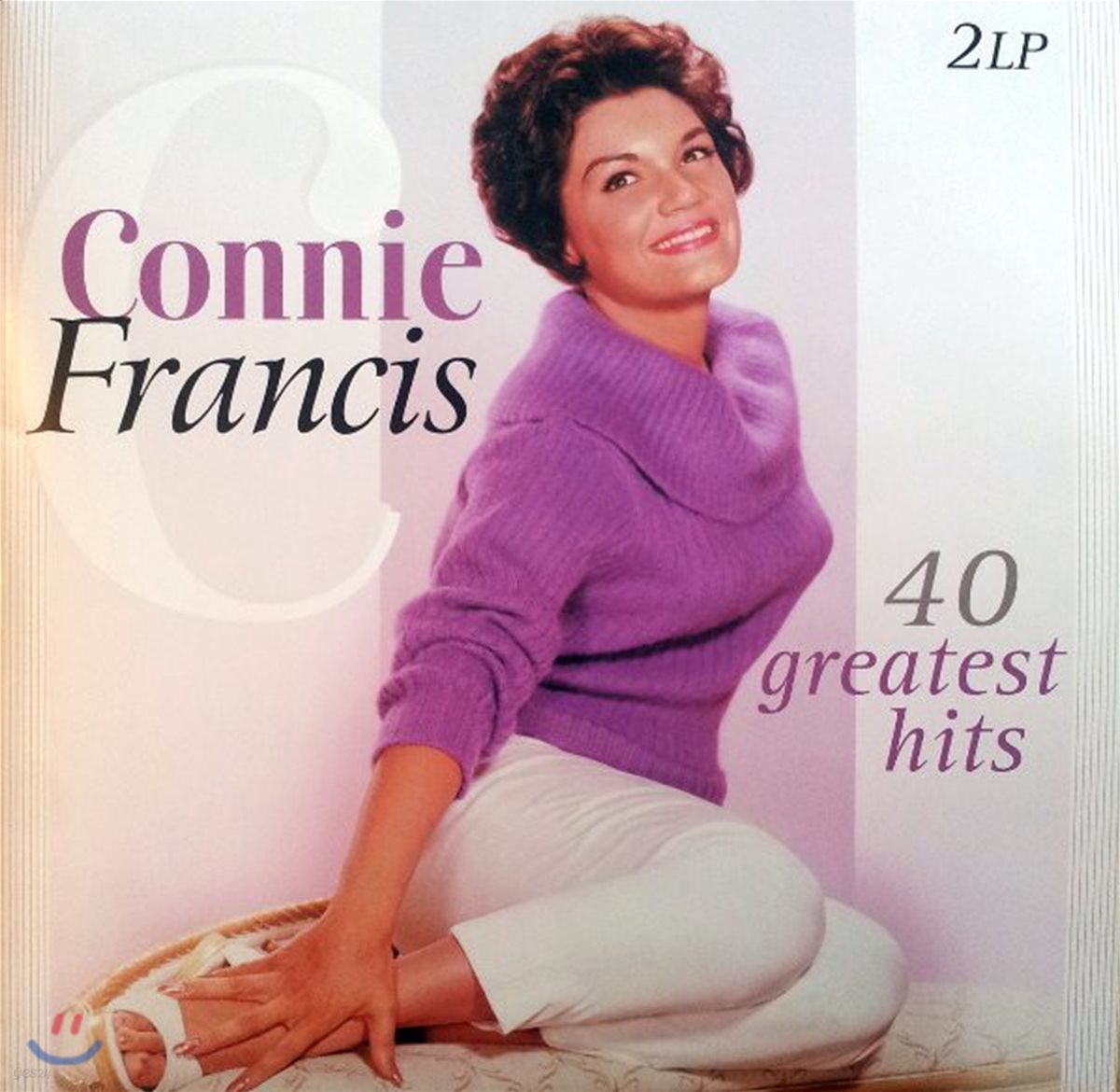 Connie Francis - 40 Greatest Hits 코니 프란시스 베스트 앨범 [2LP]