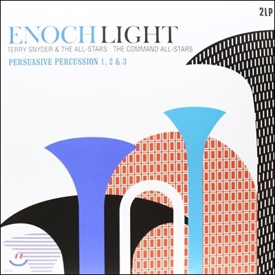 Enoch Light & His Orchestra — Persuasive Percussion 1, 2 & 3 앨범 커버