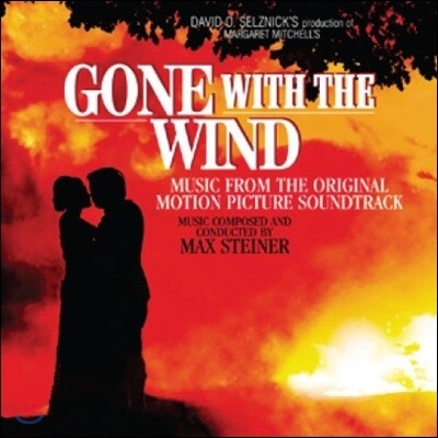 Max Steiner — 바람과 함께 사라지다 영화음악 (Gone With The Wind OST by Max Steiner 맥스 스타이너) 앨범 커버