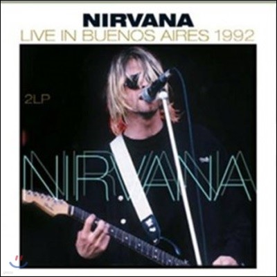 Nirvana — Live In Buenos Aires 1992 앨범 커버
