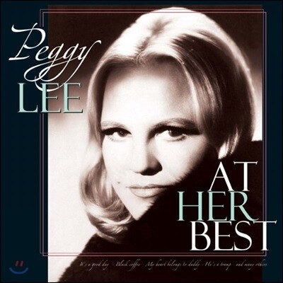 Peggy Lee — At Her Best 앨범 커버