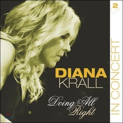 Diana Krall — Doing All Right: In Concert 앨범 커버