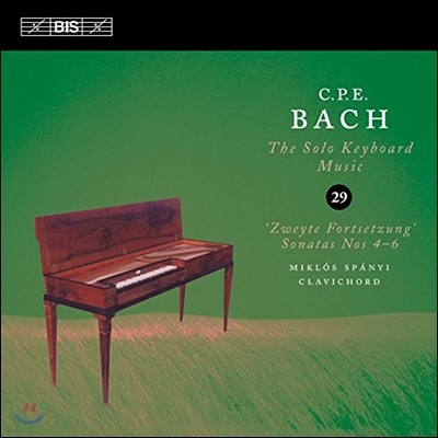 Miklos Spanyi Į ʸ  : ַ Ű  29 (C.P.E. Bach: The Solo Keyboard Music)