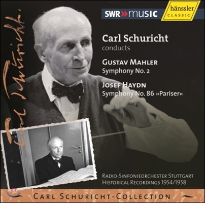 Carl Schuricht :  2 'Ȱ' / ̵:  86 (Mahler: Symphony 'Resurrection [Auferstehung]'/ Haydn: 'Pariser' Symphony)