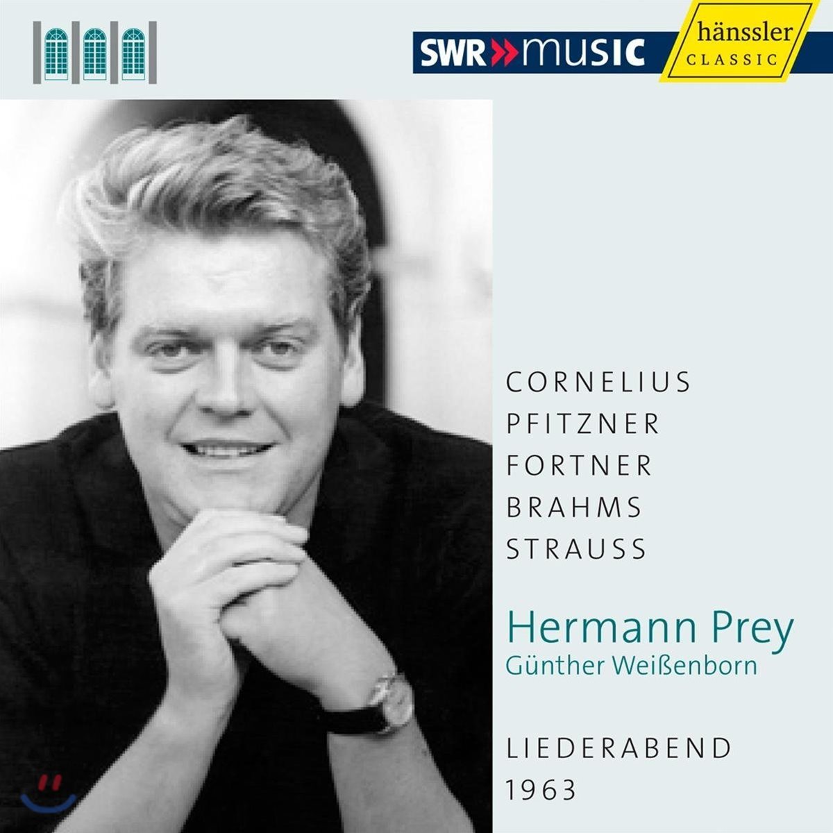 Hermann Prey 1963년 가곡의 밤 - 코르넬리우스 / 브람스 / 슈트라우스 외 (Liederabend 1963 - Cornelius / Brahms / Strauss)