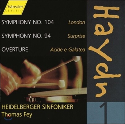 Thomas Fey 하이든: 교향곡 104번, 94번 (Haydn: Symphonies Nos.104, 94)