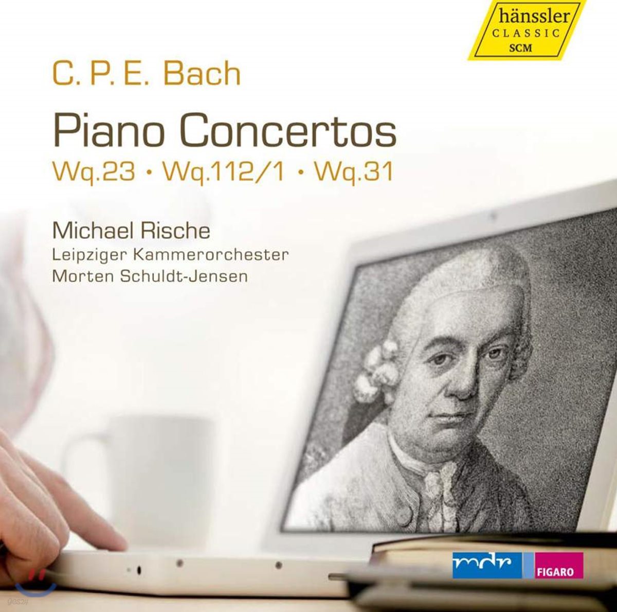 Michael Rische 칼 필립 엠마누엘 바흐: 피아노 협주곡 1집 (C.P.E. Bach: Piano Concertos Wq. 23. 112/1, 31)