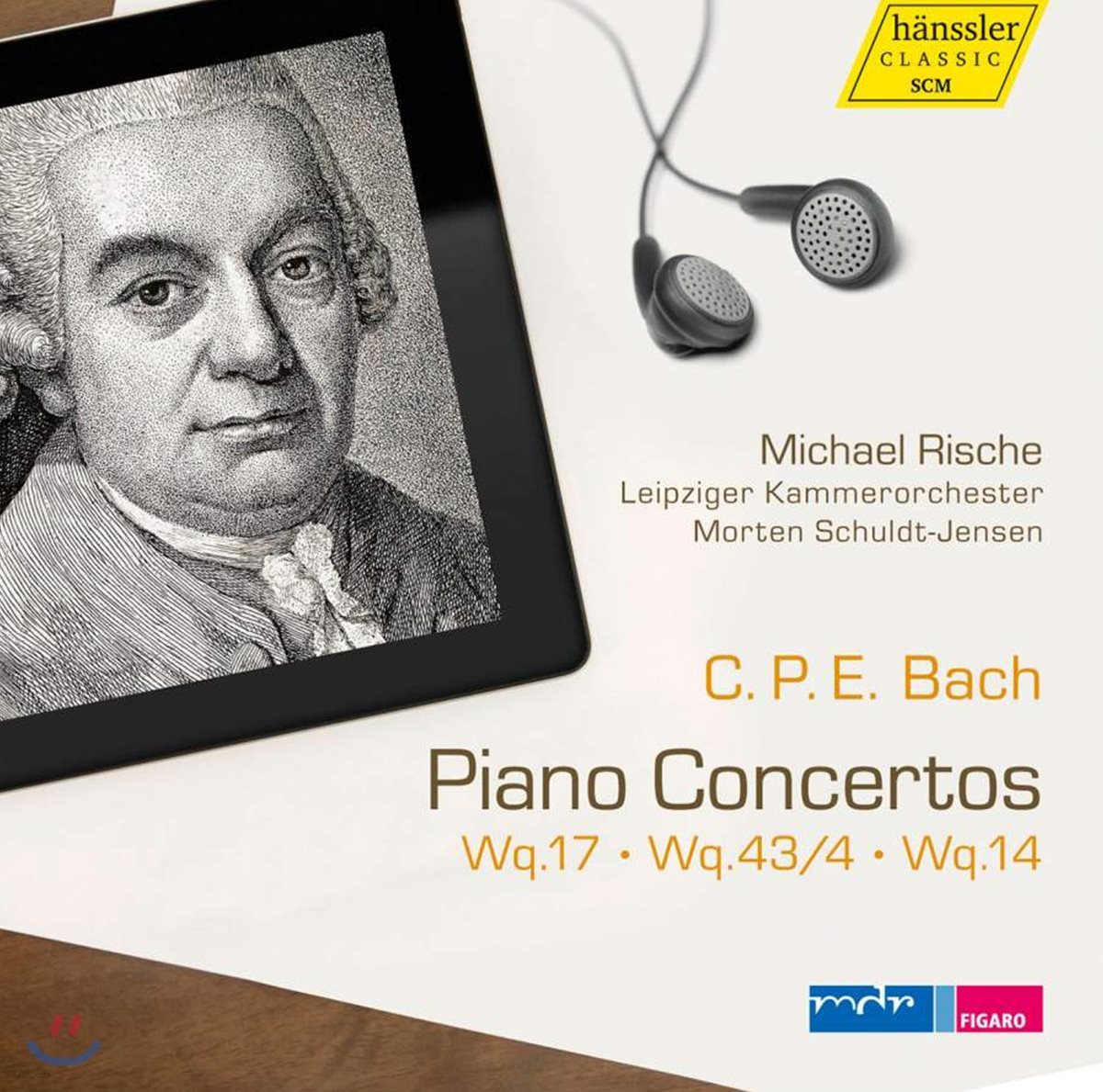 Michael Rische 칼 필립 엠마누엘 바흐: 피아노 협주곡 (C.P.E. Bach: Piano Concertos Wq. 17, 43/4 &amp; 14)