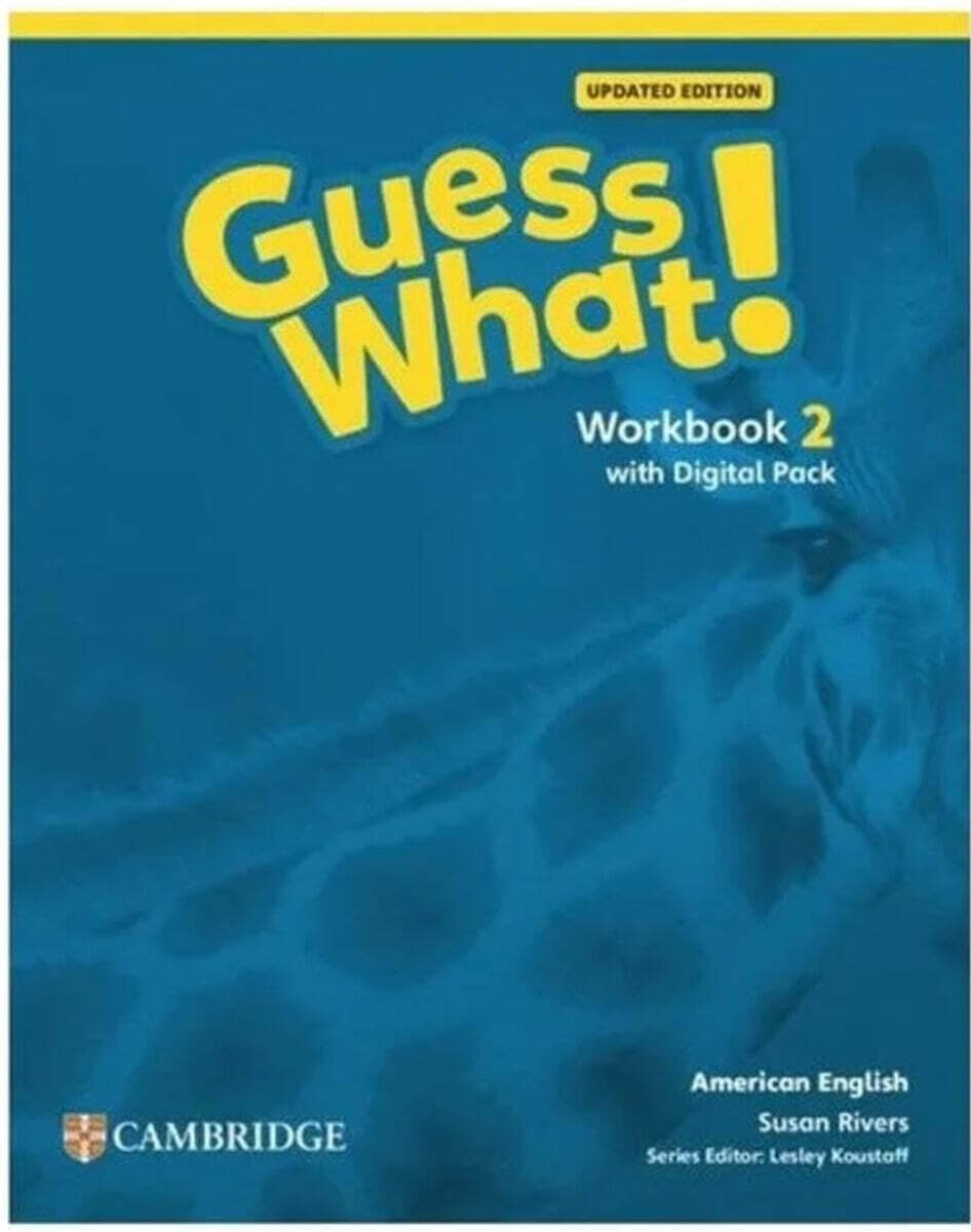 Guess What! American English Level 2 Workbook with Learner’s Digital Pack Updated