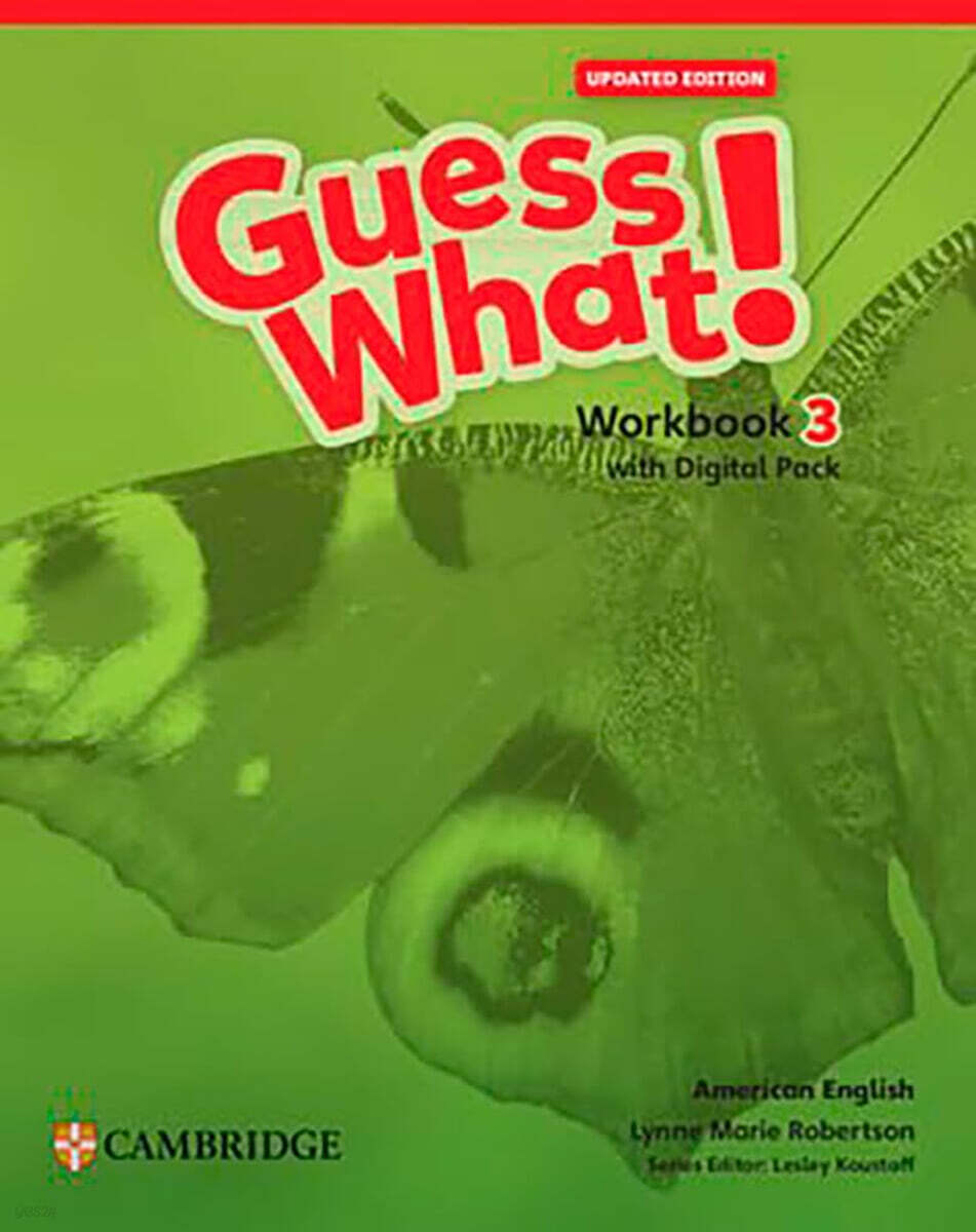 Guess What! American English Level 3 Workbook with Learner’s Digital Pack Updated