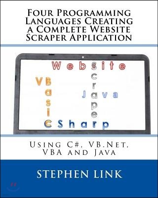 Four Programming Languages Creating a Complete Website Scraper Application: Using C#, VB.Net, VBA and Java