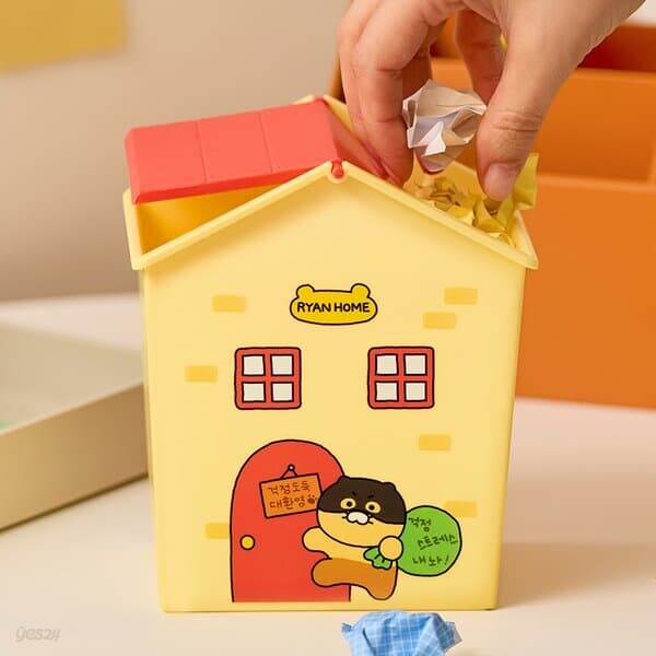 도둑춘 걱정을 버리는 미니 휴지통_춘식이