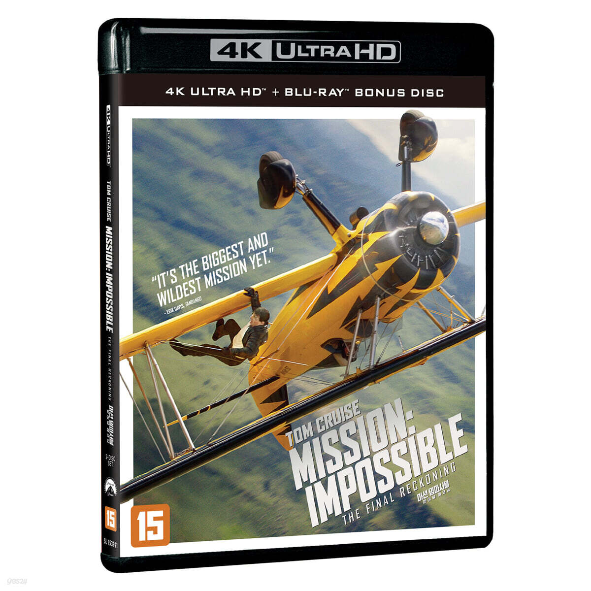 미션 임파서블: 파이널 레코닝 (2Disc, 4K UHD+BD Bonus) : 블루레이