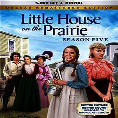 Little House On The Prairie: Season 5 (지역코드1)(한글무자막)(Deluxe Remastered Edition DVD + UltraViolet Digital Copy) (초원의 집: 시즌 5)