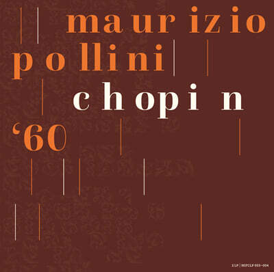 Maurizio Pollini 마우리치오 폴리니 1960년 쇼팽 콩쿠르 실황 (Chopin Piano Competition 1960) [2LP]