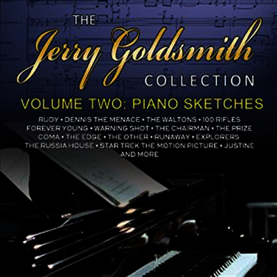 Jerry Goldsmith - Collection 2: Piano Sketches (제리 골드스미스: 영화 음악 피아노 콜렉션) (Soundtrack)(CD)