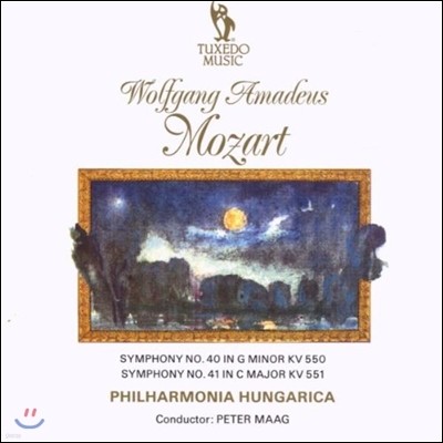 Peter Maag Ʈ:  40, 41 '' (Mozart: Symphonies KV550, KV551 'Jupiter')