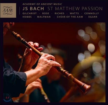 Richard Egarr :   (Bach: St Matthew Passion)