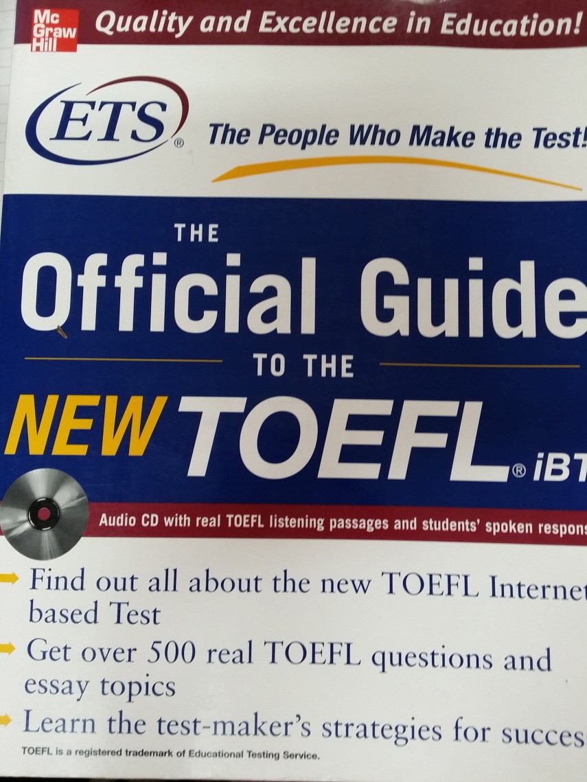 The Official Guide to the New TOEFL iBT with CD-ROM 