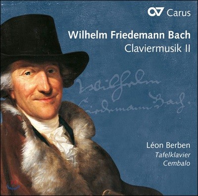 Leon Berben ︧  : ǹ  2 (W.F. Bach: Keyboard Works Vol.2)