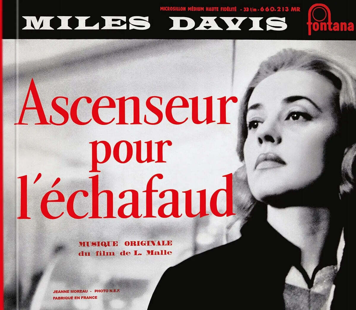 사형대의 엘리베이터 영화음악 (Ascenseur Pour L´Echafaud OST by Miles Davis) [10인치 3 Vinyl]