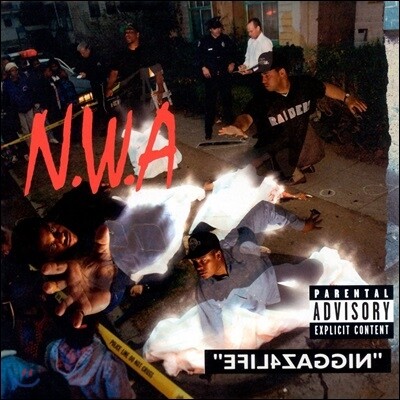 N.W.A — Efil4zaggin 앨범 커버