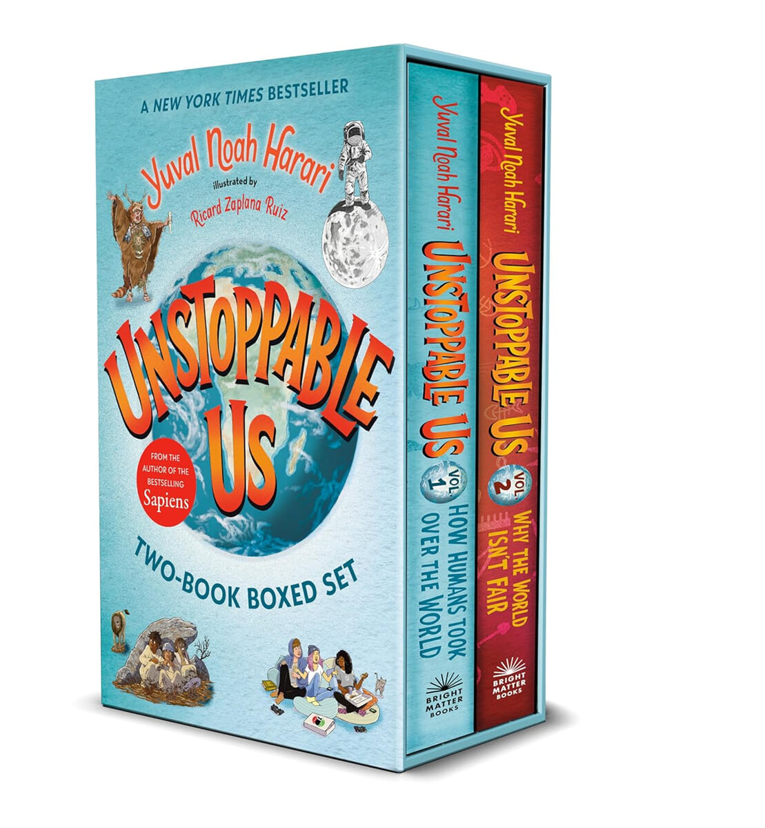 Unstoppable Us: The Two-Book Boxed Set: How Humans Took Over the World and Why the World Isn't Fair