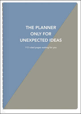 Nava Planner Notebook Medium Blue/Grey