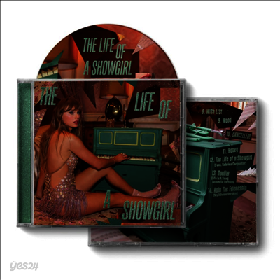 Taylor Swift - The Life Of A Showgirl (US Indie Exclusive)(Alternate Cover Art)(Life Is A Song Acoustic Version)(CD)