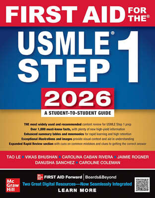 First Aid for the USMLE Step 1 2026, 36/E (IE)