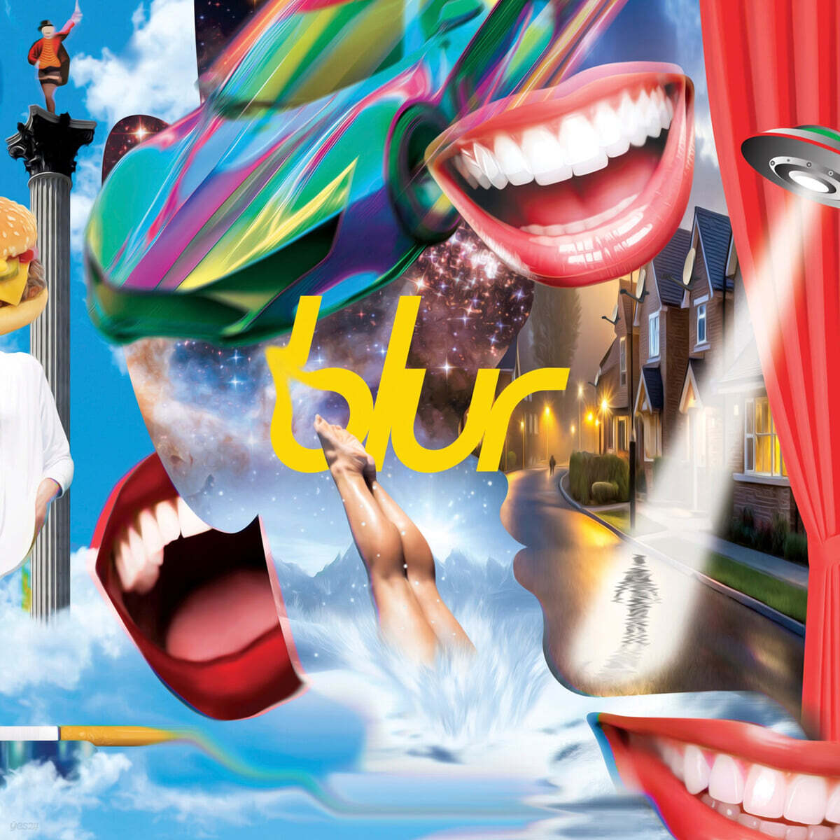 Blur (블러) - 4집 The Great Escape [블루 & 옐로우 컬러 2LP]
