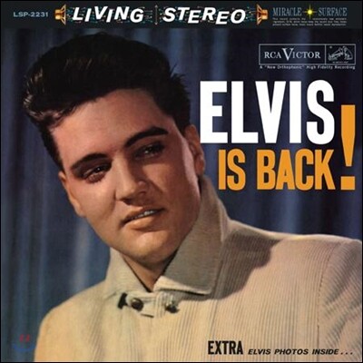 Elvis Presley — Elvis is Back 앨범 커버
