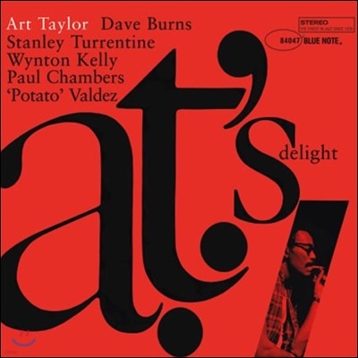 Art Taylor — A.T.'s Delight 앨범 커버
