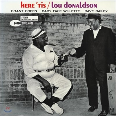 Lou Donaldson — Here 'Tis 앨범 커버