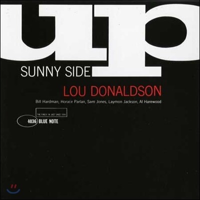 Lou Donaldson — Sunny Side Up 앨범 커버
