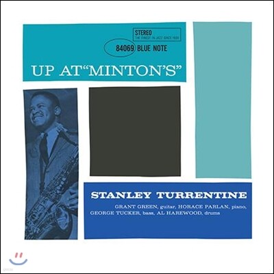Stanley Turrentine — Up At Minton's Volume 1 앨범 커버