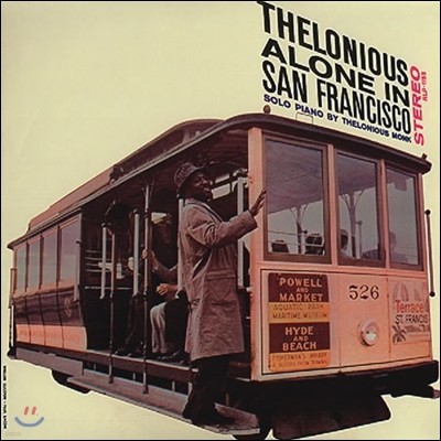 Thelonious Monk Trio — Thelonious Alone In San Francisco 앨범 커버