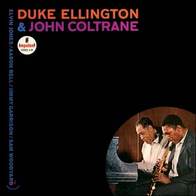 Duke Ellington,John Coltrane,Elvin Jones,Jimmy Garrison,Aaron Bell,Sam Woodyard — Duke Ellington & John Coltrane - Duke Ellington & John Coltrane (Mono) 앨범 커버