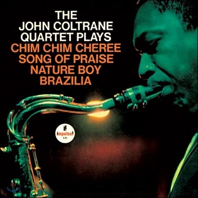 John Coltrane — John Coltrane Quartet Plays 앨범 커버