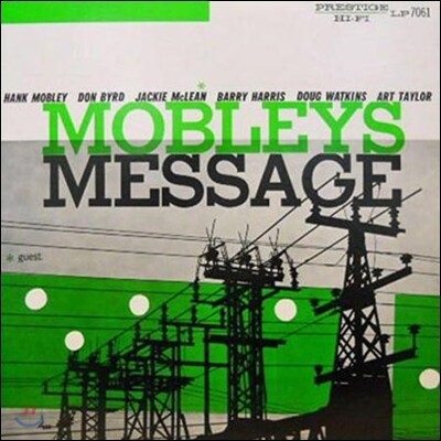 Hank Mobley — Mobley's Message 앨범 커버